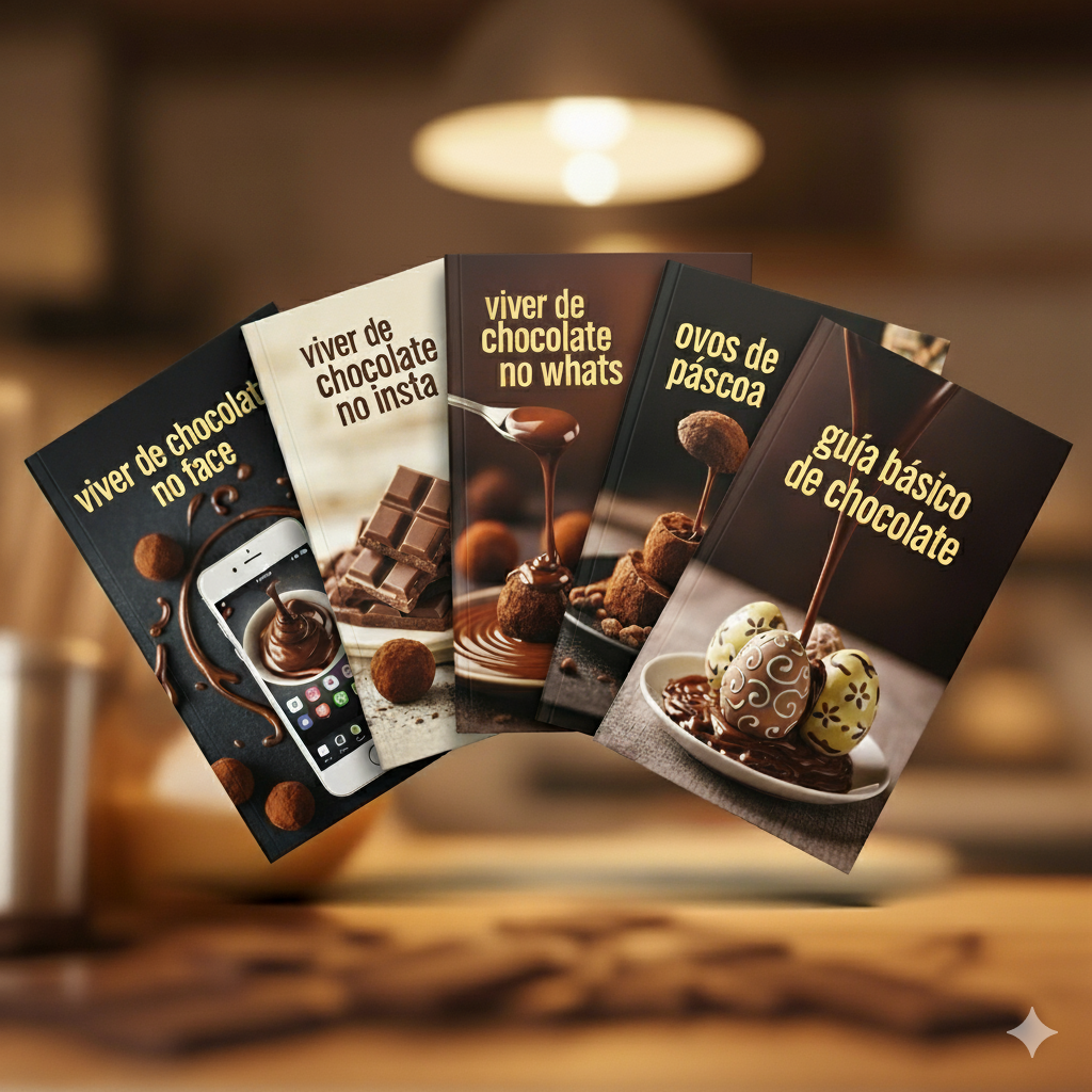 Capa do E-book Viver de Chocolate